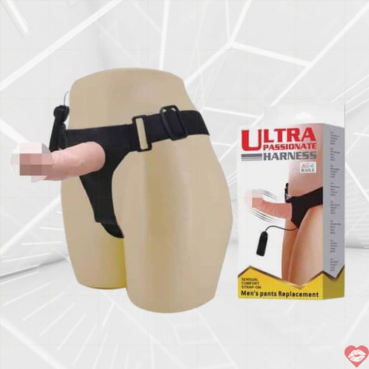 Strapon Baile realistic 15cm harness đùi dễ dùng newbie