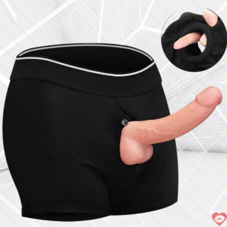 Lovetoy Đai Đeo Quần Lót Đen M Thoải Mái Bền Bỉ Dùng Lâu