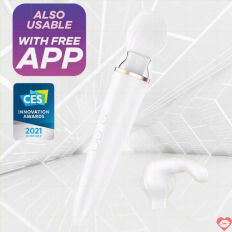 Satisfyer Double Wand-er App Control Siêu Mạnh