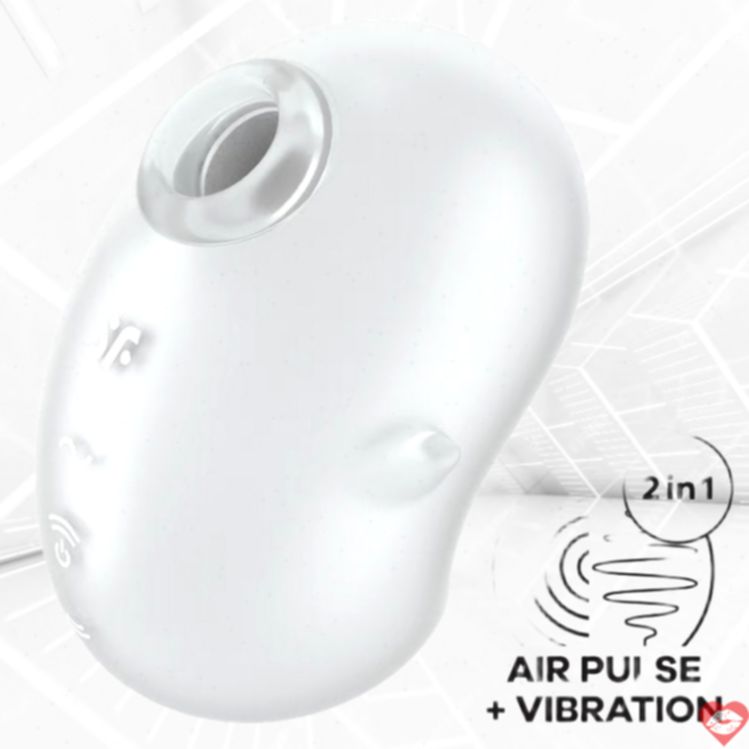 Satisfyer Cutie Ghost Hút Rung Mini