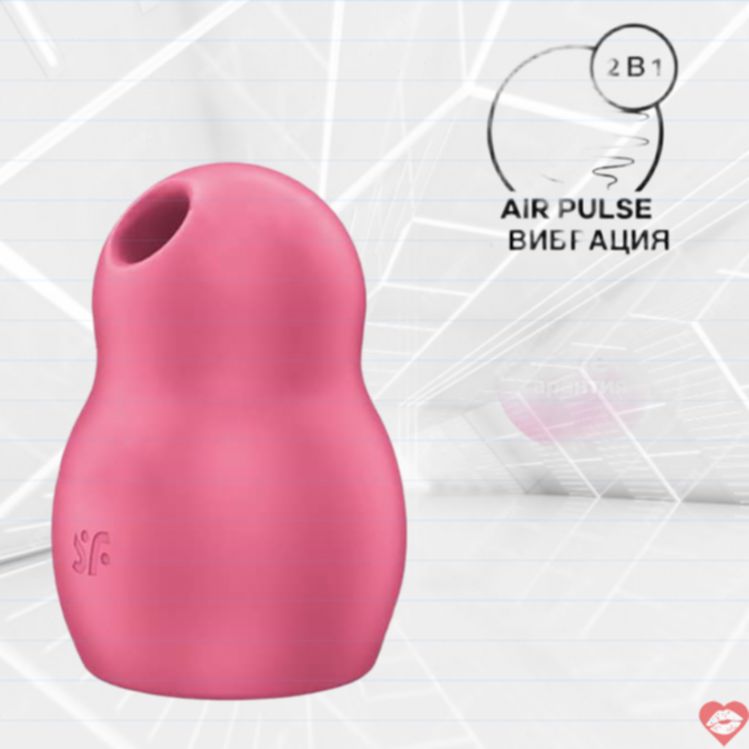 Satisfyer Pro To Go Hồng Hút Rung Mini Di Động Đỉnh 