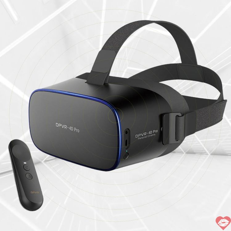 Rends DPVR-4D VR Kính Đen Ảo Siêu Thật