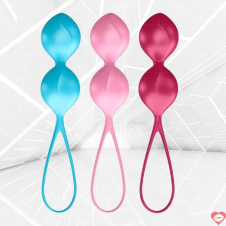Satisfyer V Balls Vaginal 3.4cm Set Đa Màu Kegel