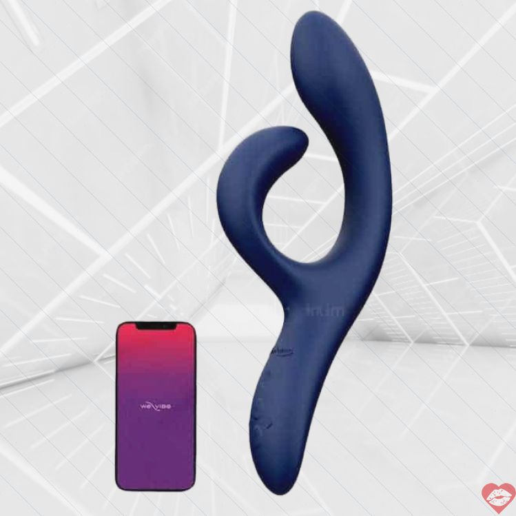 We-Vibe Nova 2 Thỏ Rung Xanh Đậm 21cm App Điều Khiển