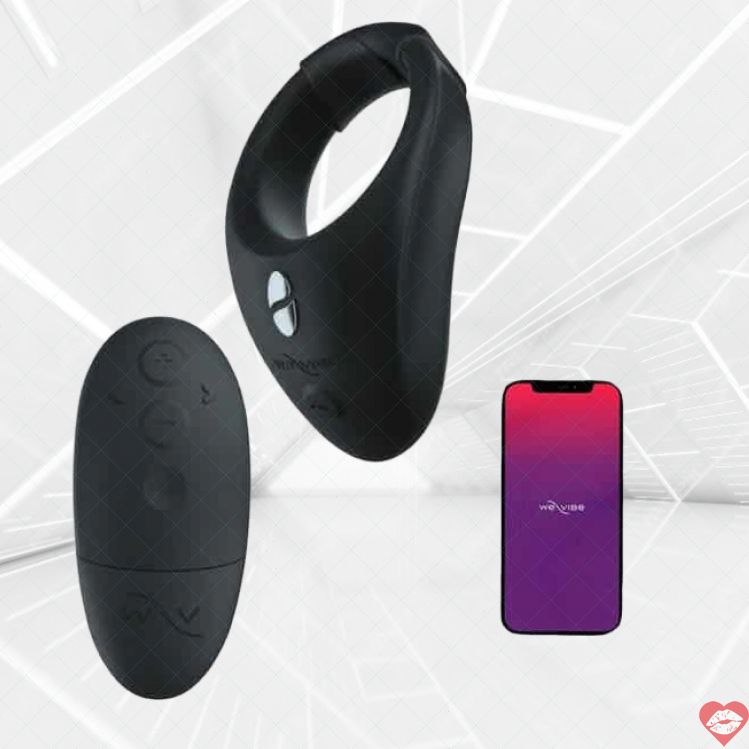 Vòng Rung We-Vibe Bond 2in1 Đen App Điều Khiển Cặp Đôi