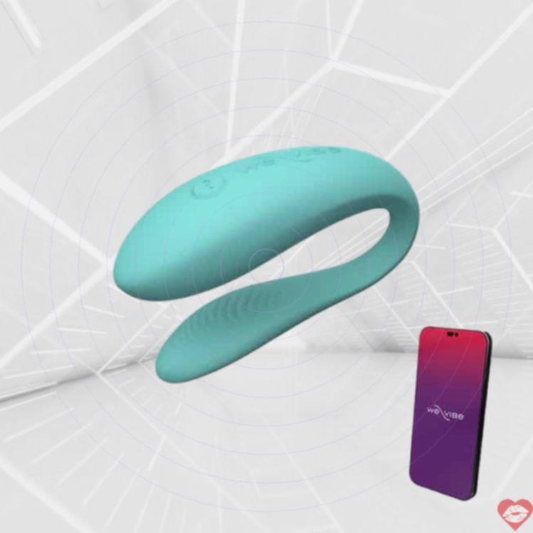 We-Vibe Sync Lite Cặp Đôi Xanh Ngọc App