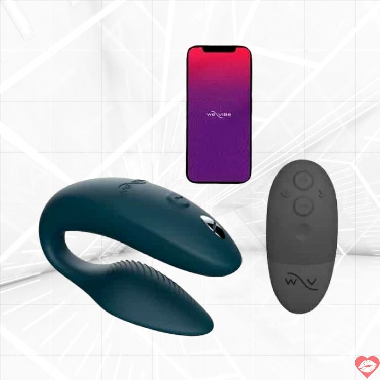 We-Vibe Sync 2 Xanh Rung Cặp Pult App Kết Nối Hoàn Hảo