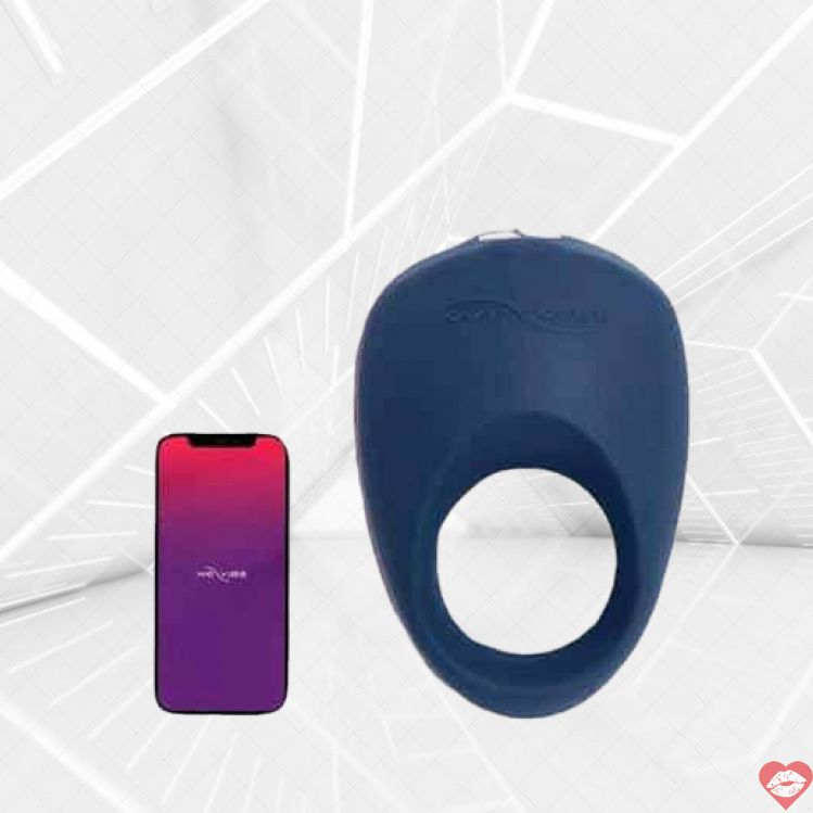 We-Vibe Pivot Vòng Rung Xanh App Điều Khiển Cứng Dài