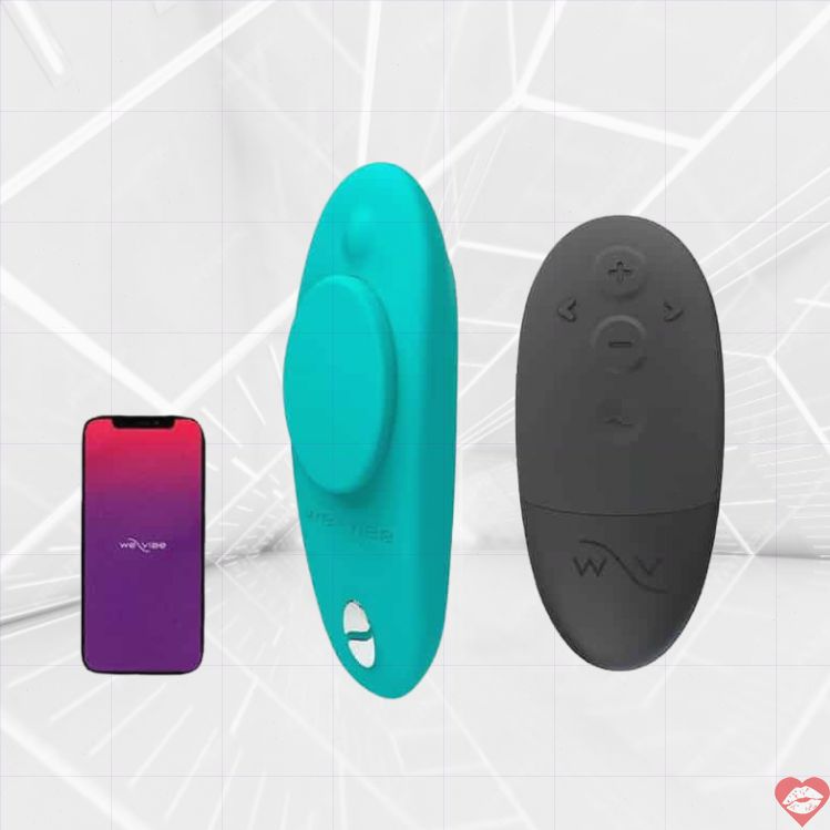 We-Vibe Moxie+ Rung Quần Lót Xanh Remote App