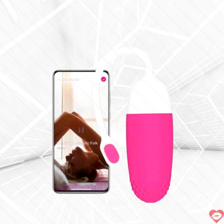 Magic Motion Vini Trứng Rung App Điều Khiển Hồng