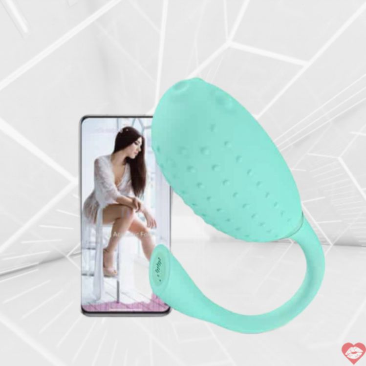 Magic Motion Fugu Trứng Rung Xanh Mint App Điều Khiển