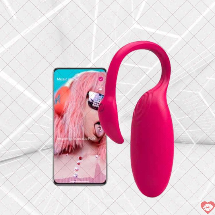 Magic Motion Flamingo Trứng Rung Hồng App Điều Khiển Siêu Mạnh