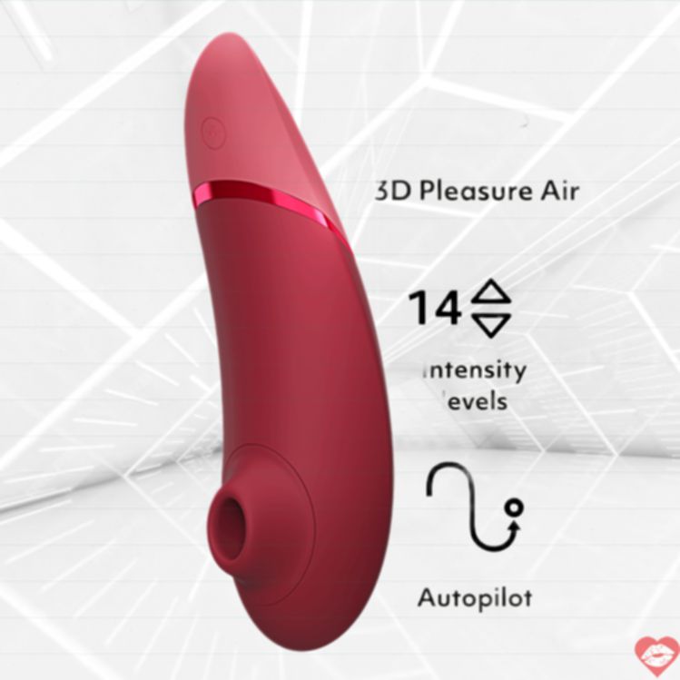 Womanizer Next 3D Hút Clit Đỏ Rượu Siêu Mạnh