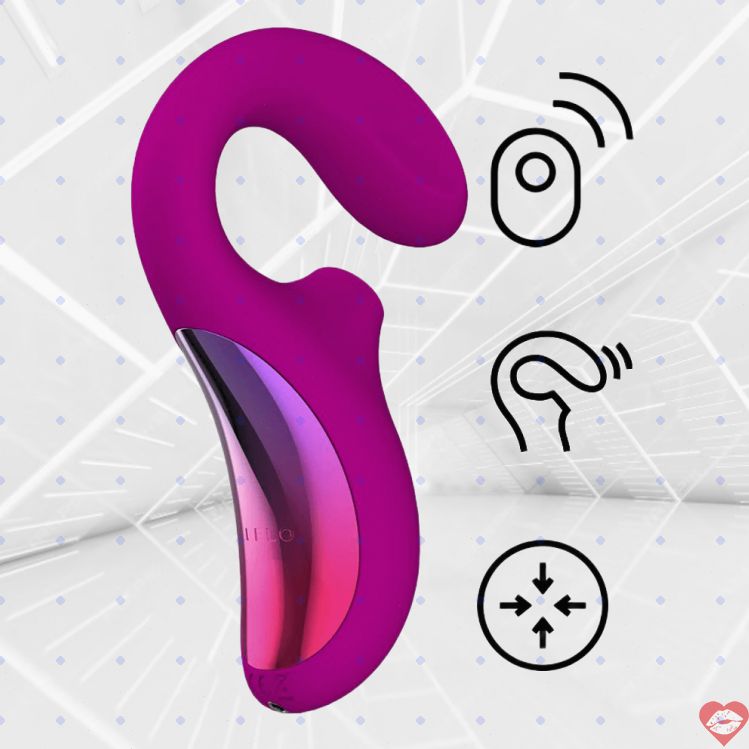 Lelo Enigma Cruise Hồng G+Cli Hút Siêu Âm Chống Nước