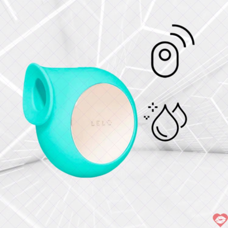 Lelo Sila âm sóng clit nhẹ nhàng xanh dương