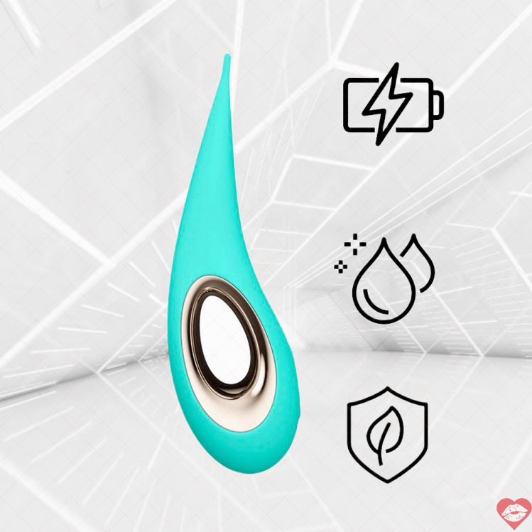 Lelo Dot Bút Rung Âm Hạch Xanh Hồ Siêu Đỉnh