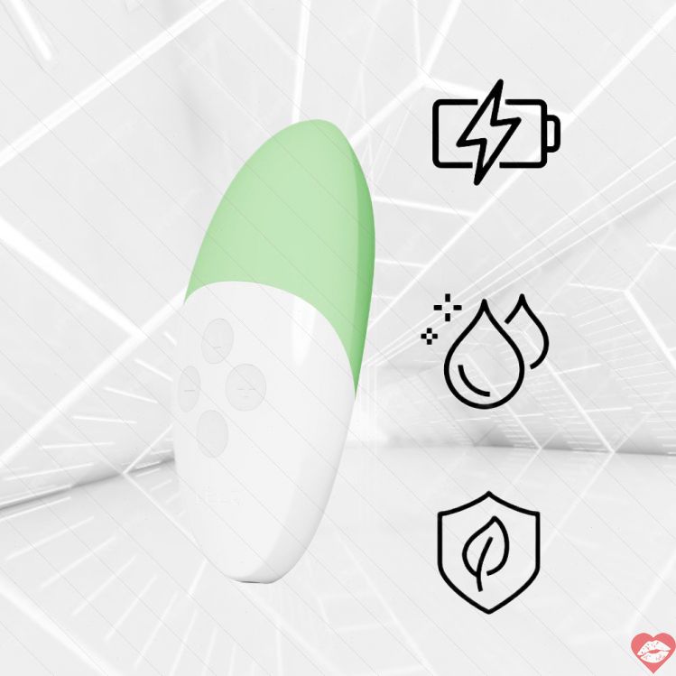 Lelo Siri 3 Rung Âm Tinh Voice Xanh Nhạt