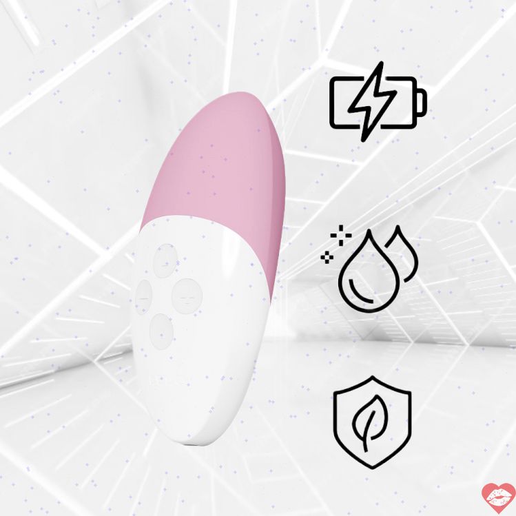 Lelo Siri 3 Voice Clit Vibrator Hồng Nhạt Thụt Lắc