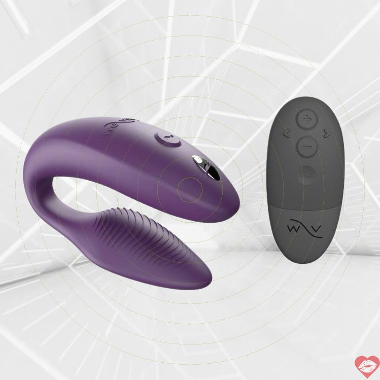 We-Vibe Sync 2 Tím Cặp Đôi Rung G Clit App