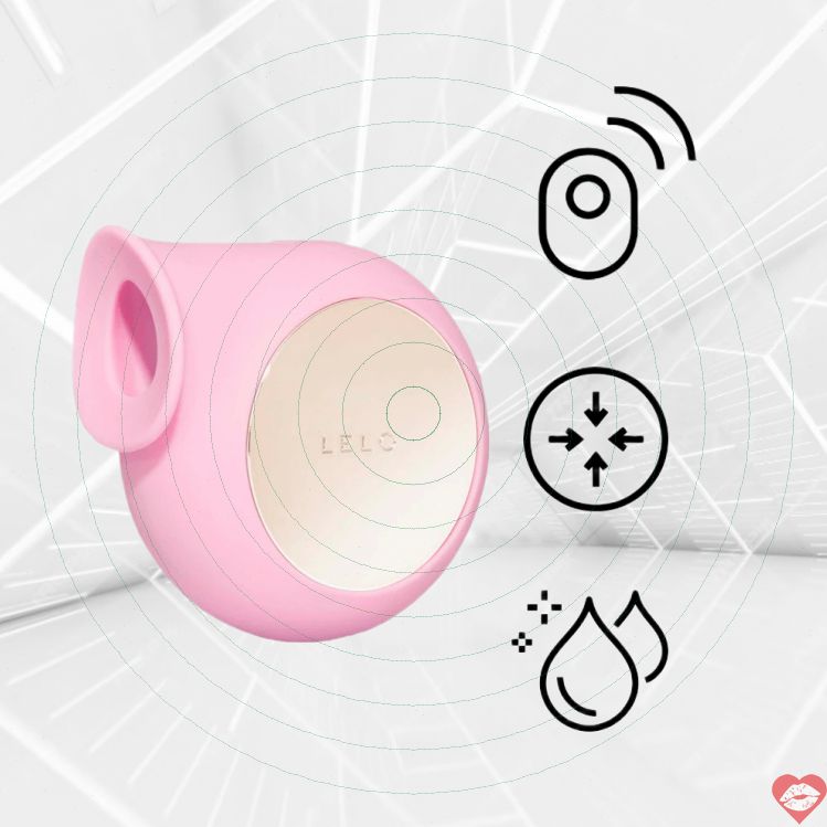 Lelo Sila Cruise Suction Clit Hồng 8cm Voice Wave Mềm