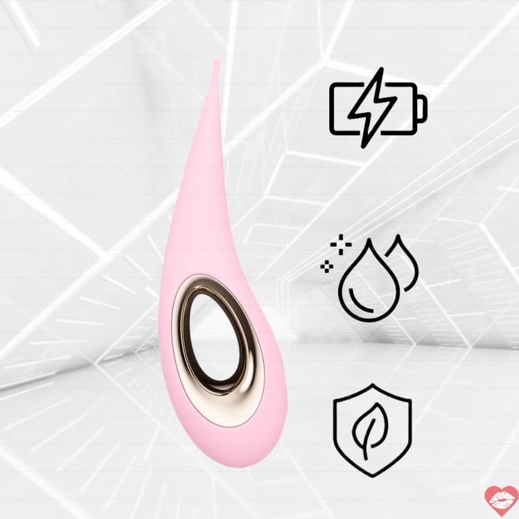 Lelo DOT vibe chấm hồng 16.5cm đa cực khoái sáng tạo