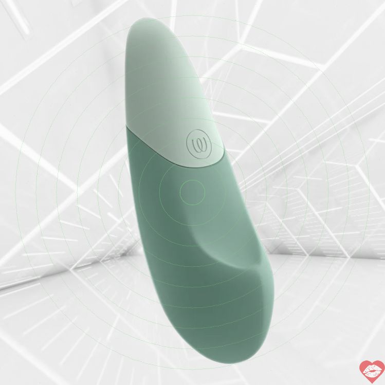 Womanizer Vibe UltraWave Xanh Nhạt Rung Yên Tĩnh