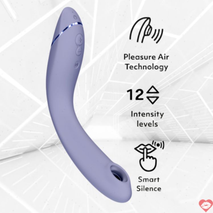 Womanizer OG Pleasure Air hút G-spot tím rung 17.6cm
