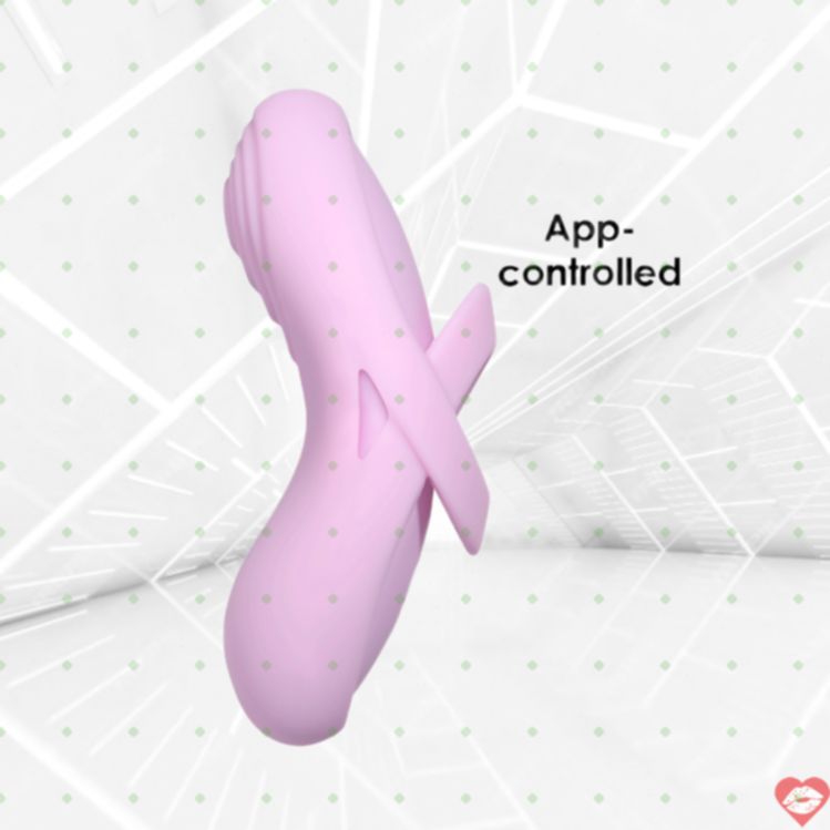 SVAKOM Echo 2 Ngón Tay Tím App Mềm Khoái Lạc 