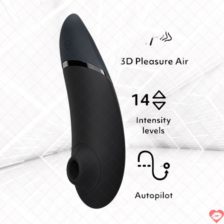 Womanizer Next Hút Clit Đen 3D Air Siêu