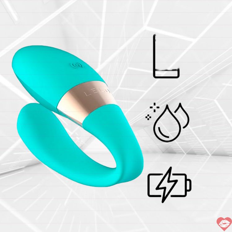 Lelo Tiani Harmony App Điều Khiển Xanh Dương Cặp Đôi Siêu Hài Hòa