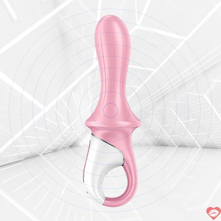 Satisfyer Air Pump Anal Vibro Hồng 18cm Siêu Sướng