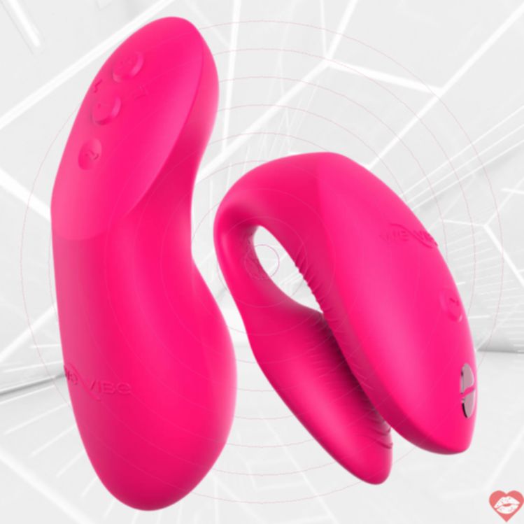 We-Vibe Chorus Pro Cặp Đôi Hồng Tím App