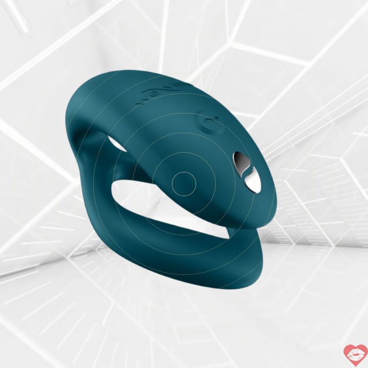 We-Vibe Sync O Xanh Nhung Cưỡi Cặp Đôi Siêu Đỉnh 