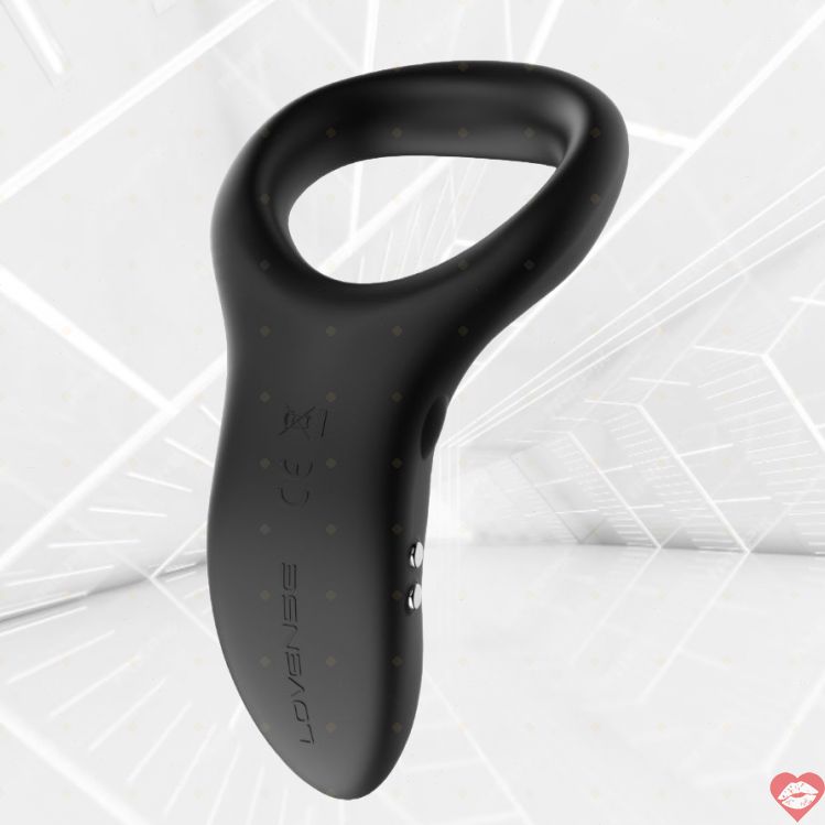 Vòng Dương Lovense Diamo Đen Rung Bluetooth Mạnh