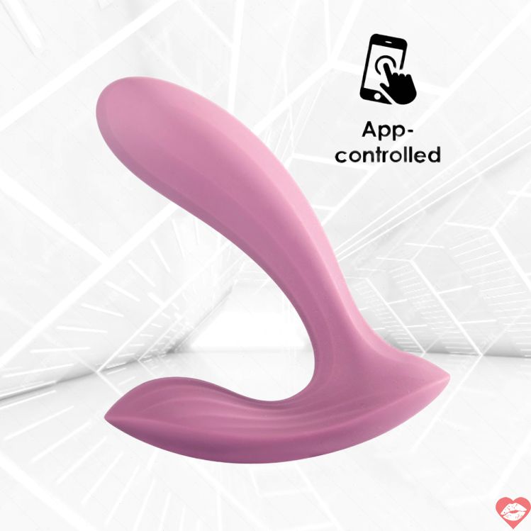 SVAKOM Erica APP Rung Thủy Tinh Hoa Hồng Đỉnh 