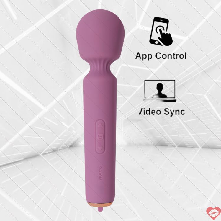 SVAKOM Mini Emma Neo Tím Hồng App 17cm