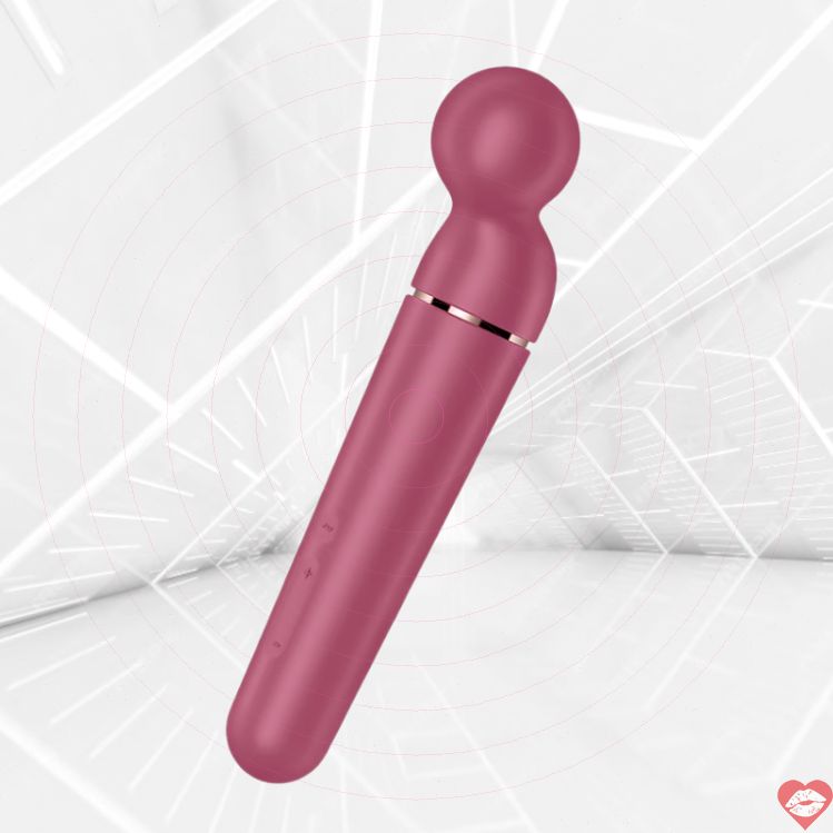 Satisfyer Planet Wand-er Massage Đỏ 21.9cm Thủy