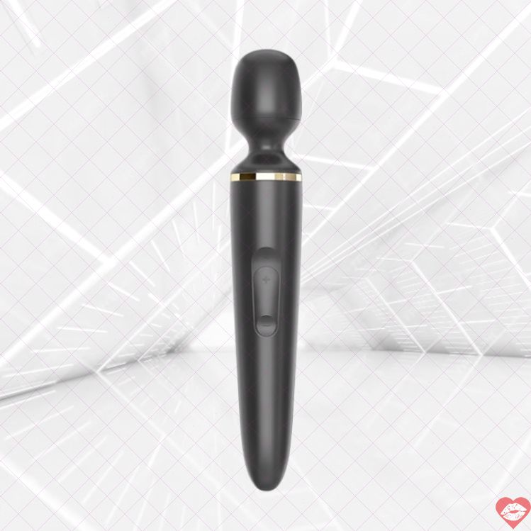 Satisfyer Massage Đũa Thần Đen Vàng 34cm