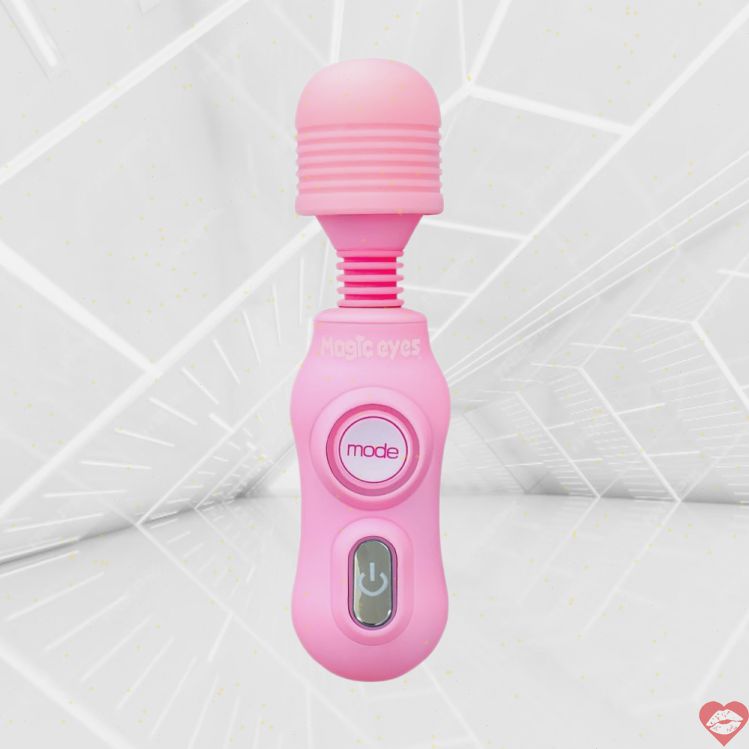 Magic Eyes 360 Massager Hồng Quay Mạnh 11cm