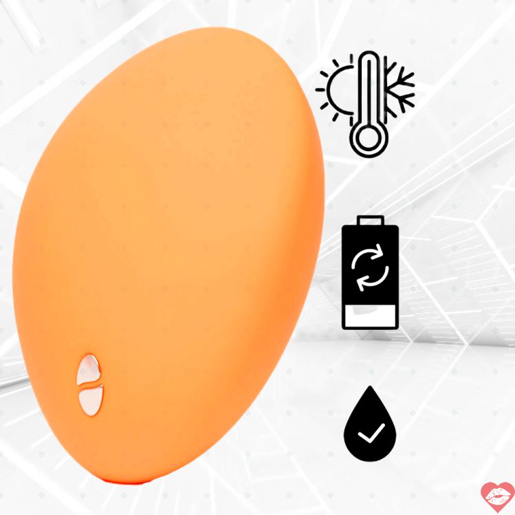 We-Vibe Temp vibrator nóng lạnh cam 9.66cm