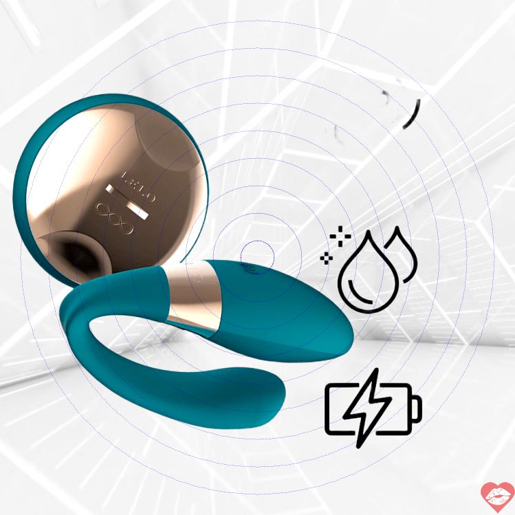 Lelo Tiani Duo Xanh Couple Remote Siêu Kết Nối