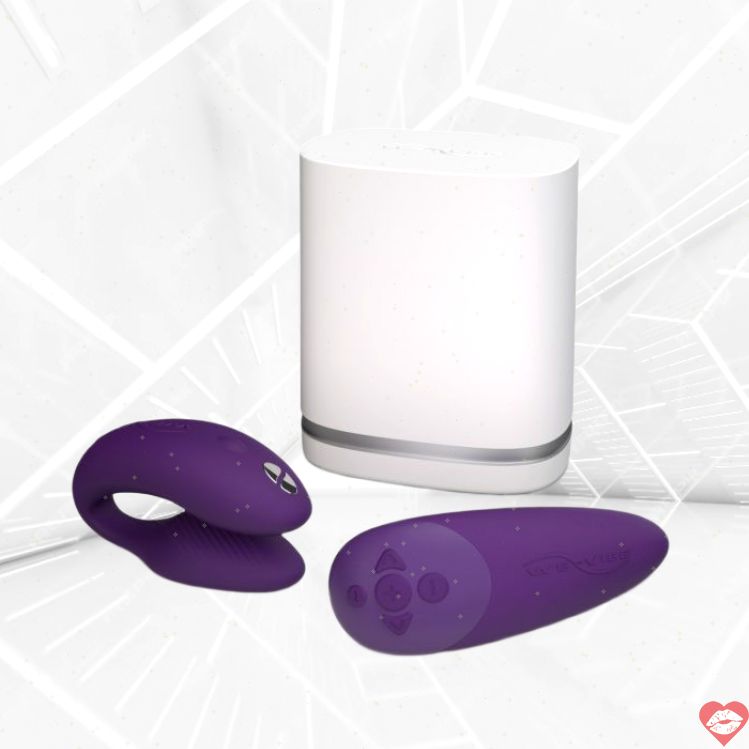 We-Vibe Chorus Tím Rung Cặp Đôi Từ Xa Siêu Mạnh