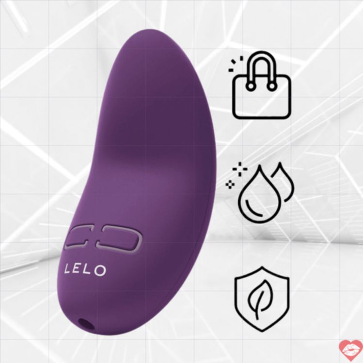 Lelo Lily 3 Clit Rung Tím Siêu Mạnh 12 Tháng