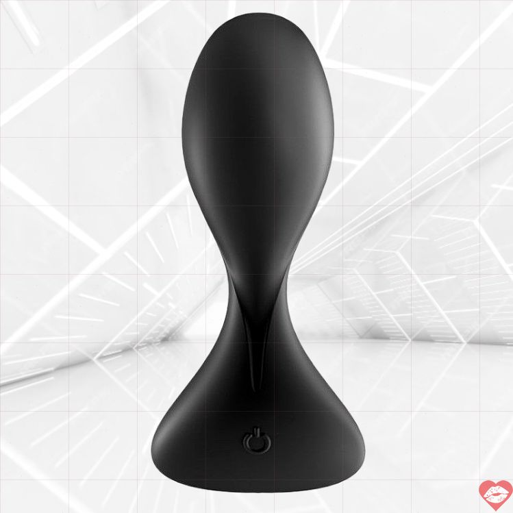 Satisfyer Trendsetter Đệm Hậu Môn Đen rung Mạnh Waterproof