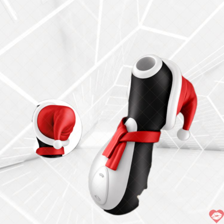 Satisfyer Penguin Holiday Hút Sóng Pin Chống Nước