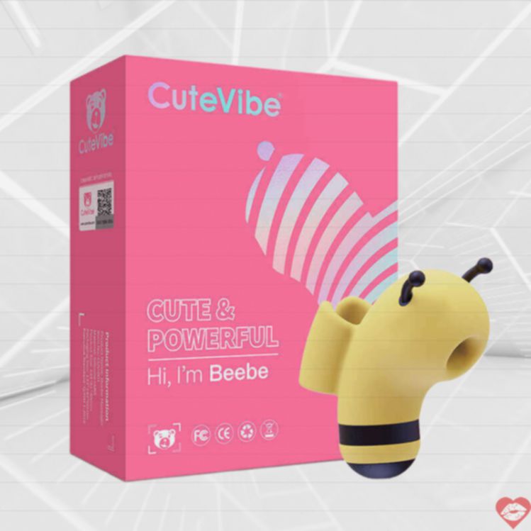 Kisstoy Beebe Ngón Tay Hút Rung Núm Vú Siêu Sướng