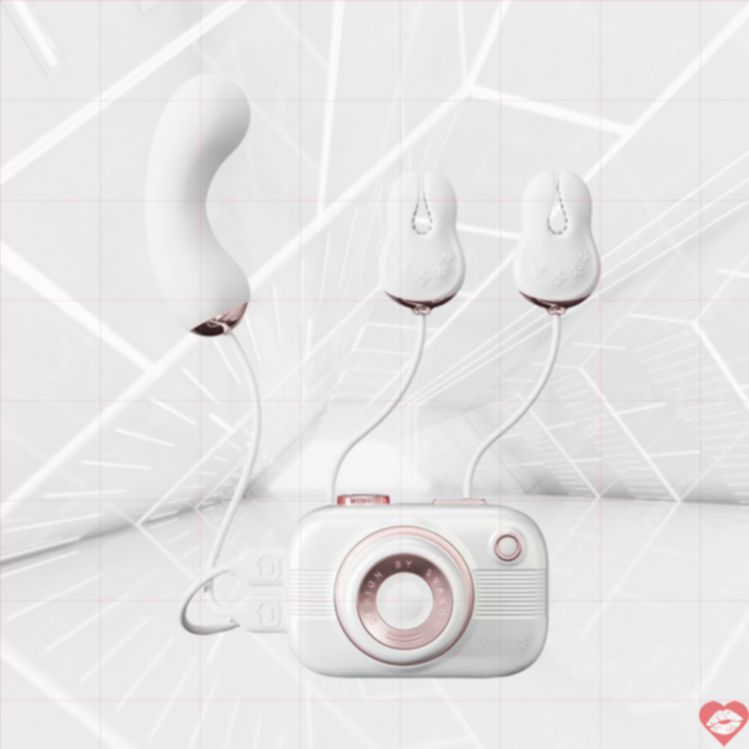 SVAKOM Camera Suck Breast Clamp APP 3in1 Điên Rồ