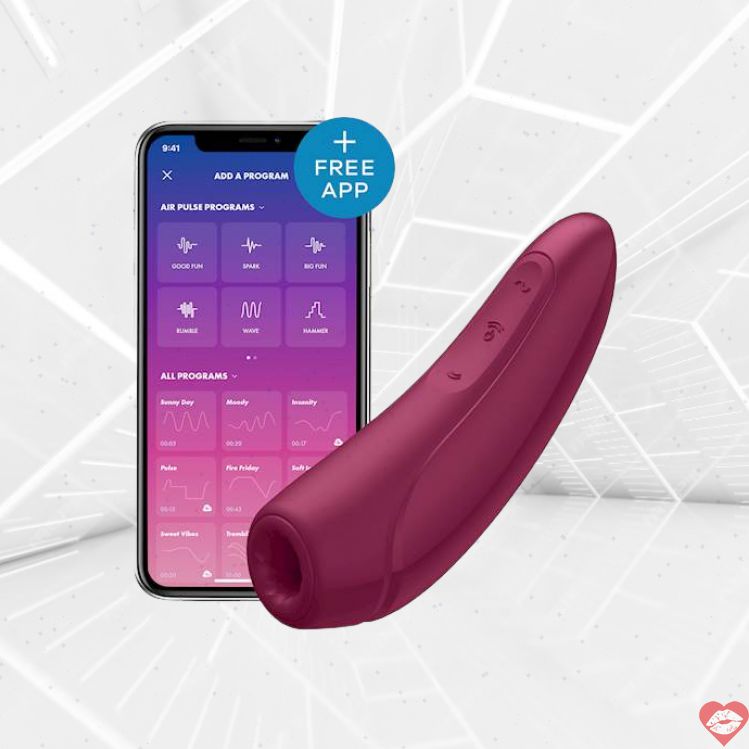 Satisfyer Curvy 1 Air Pulse Clit Siêu Hút App