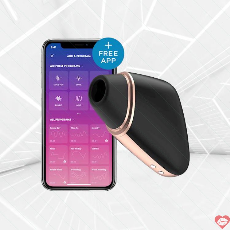 Satisfyer Love Triangle Air Pulse Vú Âm Hộ