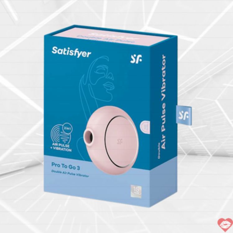 Satisfyer Pro To Go 3 Double Air Pulse Mini Vibe